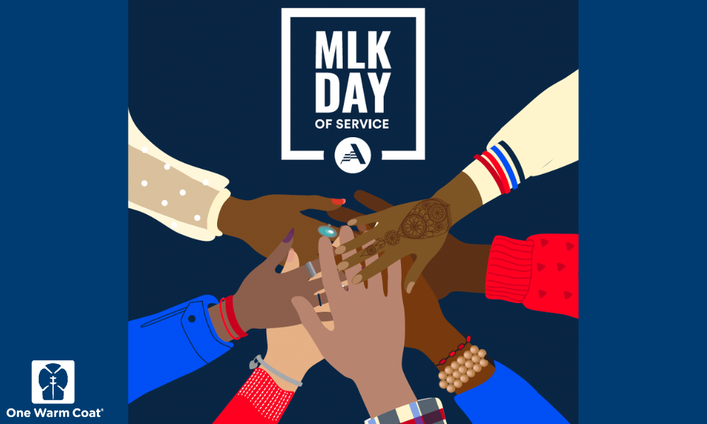 One Warm Coat Teams Up with AmeriCorps to Celebrate The Martin Luther