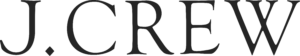 The J.Crew logo is depicted in black text.